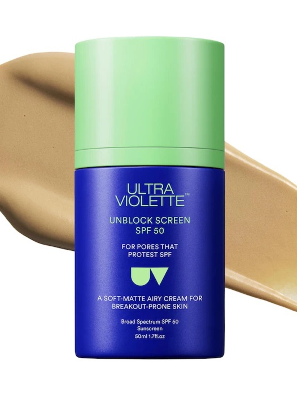 NEW Ultra Violette Unblock Screen SPF 50